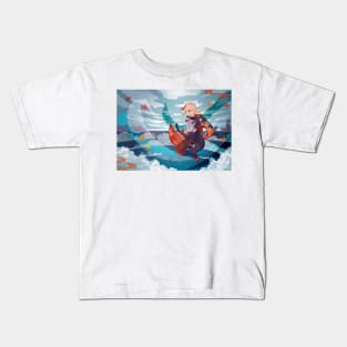 Kaedehara Kazuha - Genshin Impact Kids T-Shirt